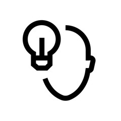 Employee mini line, icon