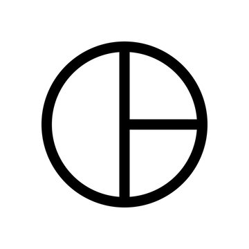 Chart, graphic mini line, icon