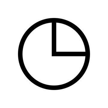 Chart, graphic mini line, icon