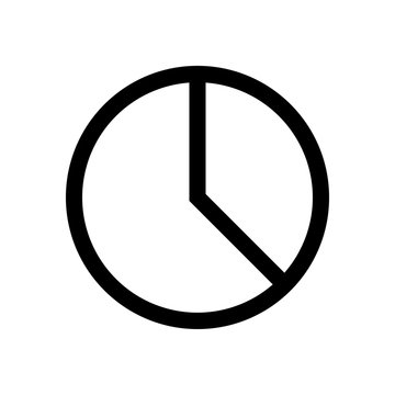 Chart, graphic mini line, icon