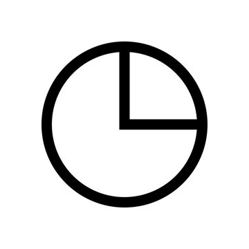 Chart, graphic mini line, icon