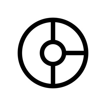 Chart, graphic mini line, icon