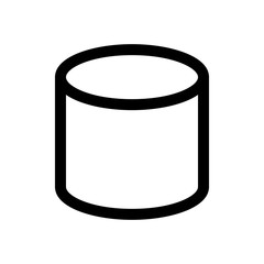 Three dimensional shape mini line, icon