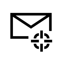 Mail, email mini line, icon