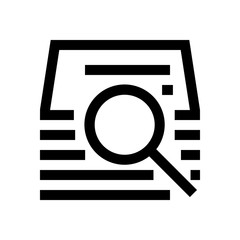 Mail, email mini line, icon