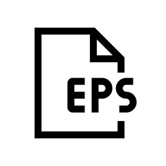 File format mini line, icon