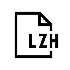 Obraz premium File format mini line, icon