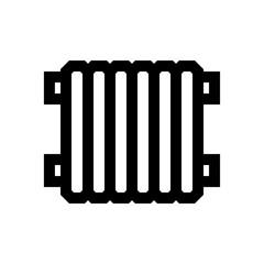Heater mini line, icon