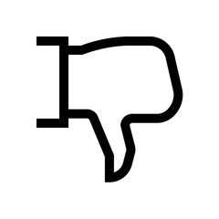 Social, hand gestures, mini line, icon