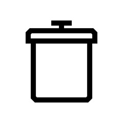 Pot mini line, icon