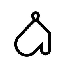 Kitchen mini line, icon