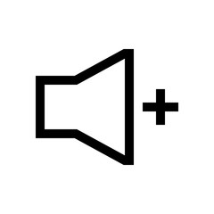 Fototapeta premium Sound mini line, icon