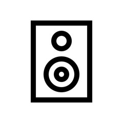 Audio device mini line, icon