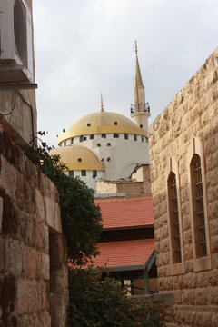 Mosque in Madaba in Jordan, Middle East