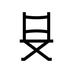 Director chair mini line, icon