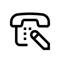 Phone mini line, icon