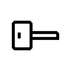 Key mini line, icon