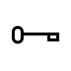 Key mini line, icon