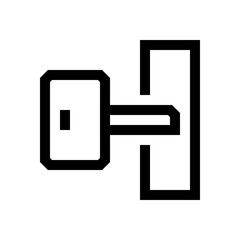 Key mini line, icon