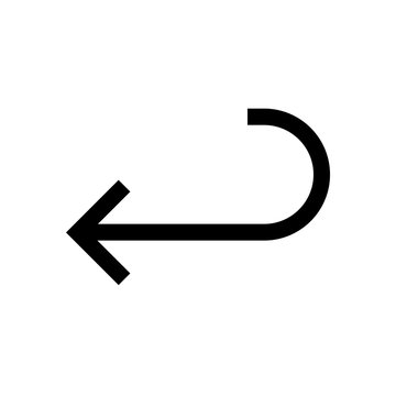 Arrow mini line, icon