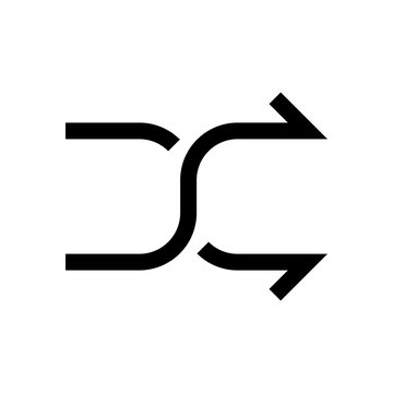 Arrow mini line, icon