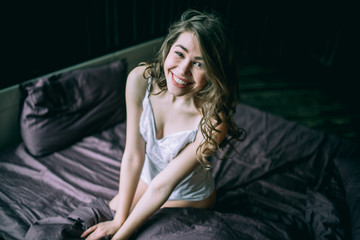 Fototapeta premium morning girl