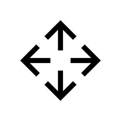 Arrow mini line, icon