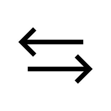 Arrow mini line, icon