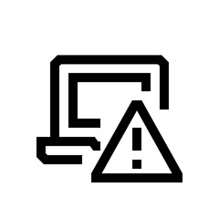 Computer mini line, icon