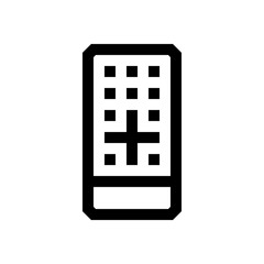 Remote control mini line, icon
