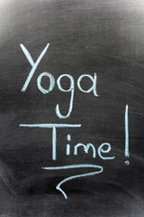 Obraz premium Yoga Time