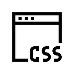 Browser mini line, icon