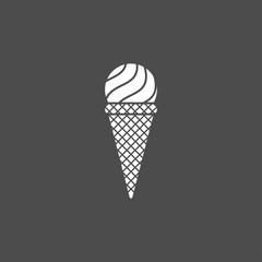 ice cream vector icon