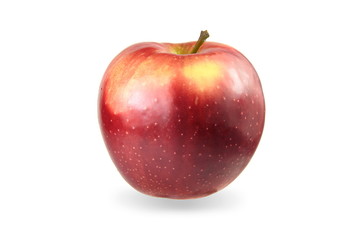 Studio isolated red apple