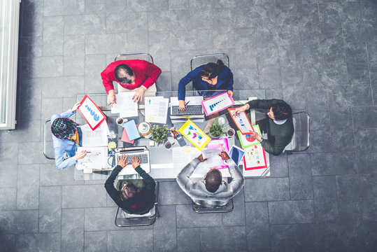 Successful business team