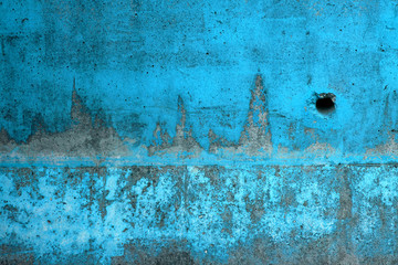 Dirty old, grungy concrete wall