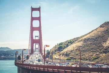 Foto op Plexiglas Golden Gate Bridge, San Francisco © oneinchpunch