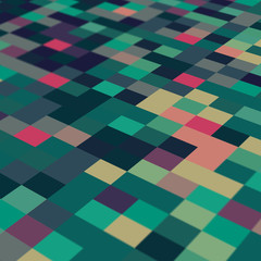 Retro style pixel art pattern