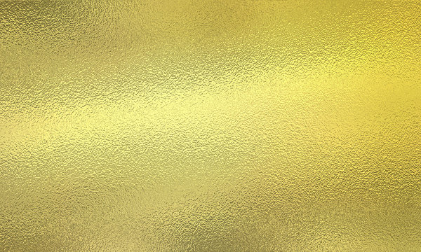 Shiny gold metallic foil.