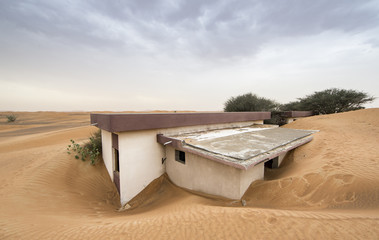 house in an abandoned vllage near Dubai