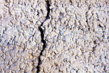 Broken Concrete Wall