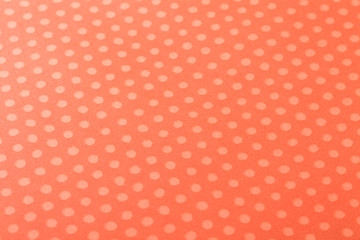 高級和紙　オレンジ　ドット