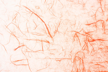 高級和紙　オレンジ　透け感