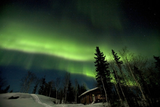 カナダのオーロラ Yellowknife of aurora