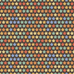 Seamless star pattern.
