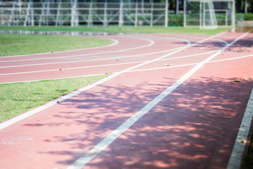 Old Running Track in School