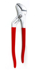 Water pump pliers  on white background
