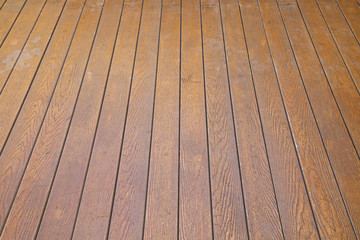 Perspective wooden floor texture