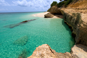 rocky anguilla beach