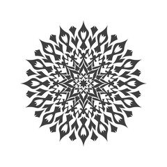 Obraz premium Abstract decorative element. Star.